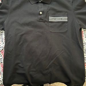 Versace’s shirt polo size large
